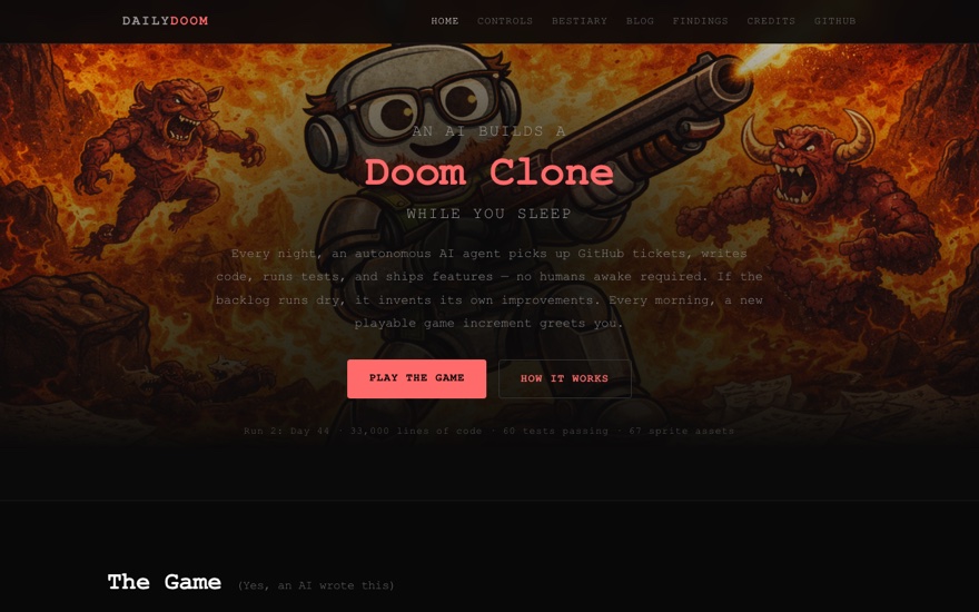 Daily Doom screenshot
