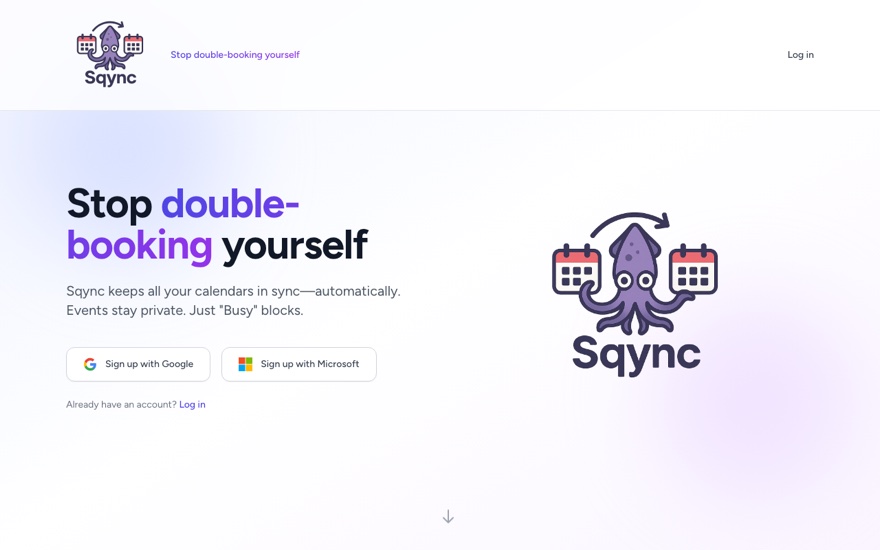 Sqync screenshot